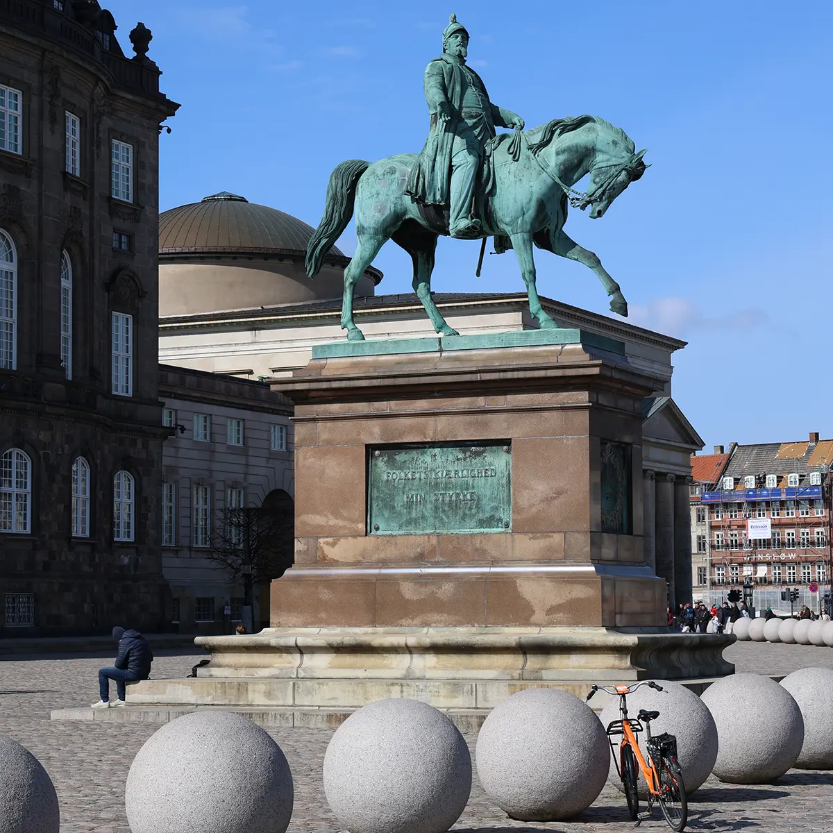 Christiansborg set fra Stormgade
